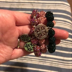 Rustic Cuffs 3 Bracelets.